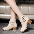Autumn and winter women shoes vintage Europe star fashion women high heels Ankle boots Snow short