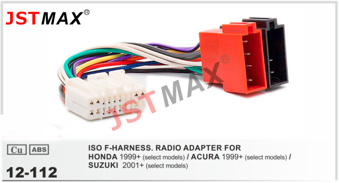 Jstmax 12-112 ISO    HONDA / ACURA / SUZUKI    F-Harness   