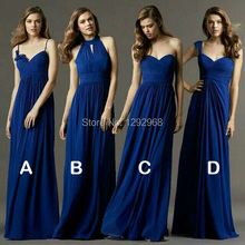 New Custom color Size Sweet 4 style long Bridesmaid Dresses many colors wedding dress Prom Dress