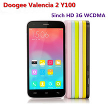 Original Doogee Valencia 2 Y100 5 0 1280 720 MTK6592 Octa Core Cellphone 1GB RAM 8GB