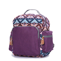 Women Fashion Casual Small Backpack Fresh Style Designer Rhombic Plaid Travel Bag Ladies High impact Durable