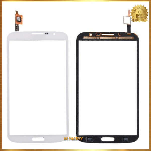 White Front Glass Lens Touchscreen Sensor TP Replacement Part For Samsung Galaxy Mega 6.3 i9200 Touch Screen Digitizer Free Ship