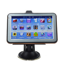 5 HD Car GPS Navigator FM Touch Screen Multimedia Player WinCE 6 0 with Lifetime Free