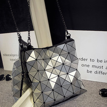 Hot Sale Famous Brand Leather Handbag Multifunctional Diamond Quilted Shoulder Bag Chain Fold Over Women Bag