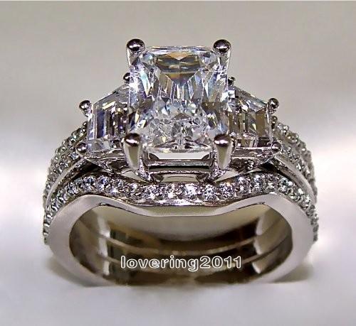 Victorian wedding ring sets