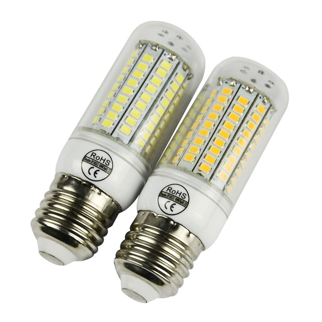 New lamp SMD2835 E27 led bulb 102led LED corn bulb AC220V/110V 2835smd lamp Warm white/white light Spotlight