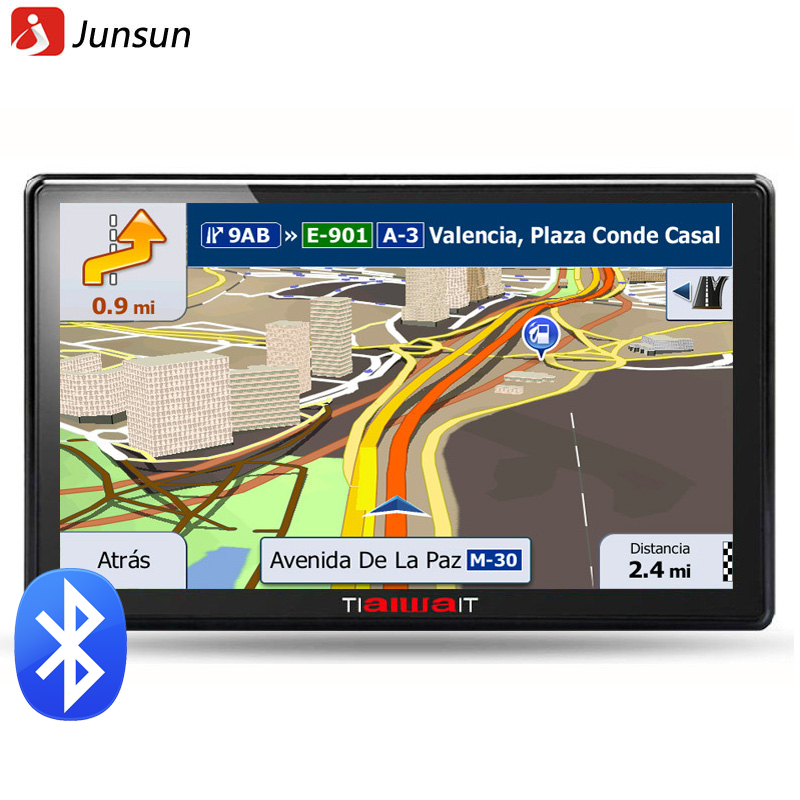7 inch HD Car GPS Navigation navigator Capacitive screen Bluetooth AV IN FM 8GB MSB2531 Truck