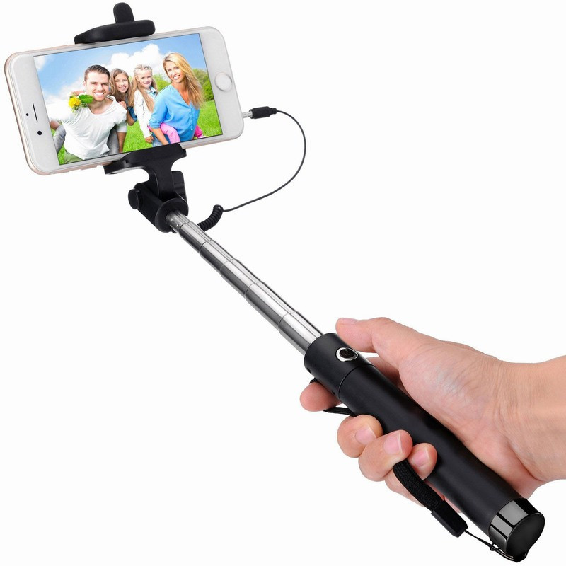 Selfie-Stick-Monopods-Wired-Self-portrait-stick-Foldable-and-Extendable-Self-Stick-for-iPhone6-6s-6plus-5s-SE-5C-5-Samsung-S7-S6-1 (5)