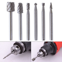 Hot Sale 6pcs HSS Routing Router Grinding Bits Burr For Rotary Tool Dremel Bosch Mini #69340