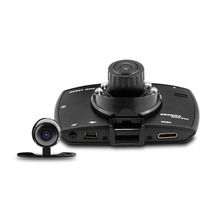 G30B Dual Lens Car DVR with G sensor Cycle Recording H 264 Front camera Full HD