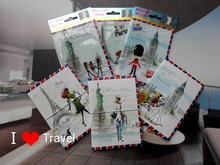 Mini Order 1pcs fashion Europe Style 3D Passport Holder PVC Travel Passport Cover Case,14*9.6cm Card & ID Holders-Travel abord