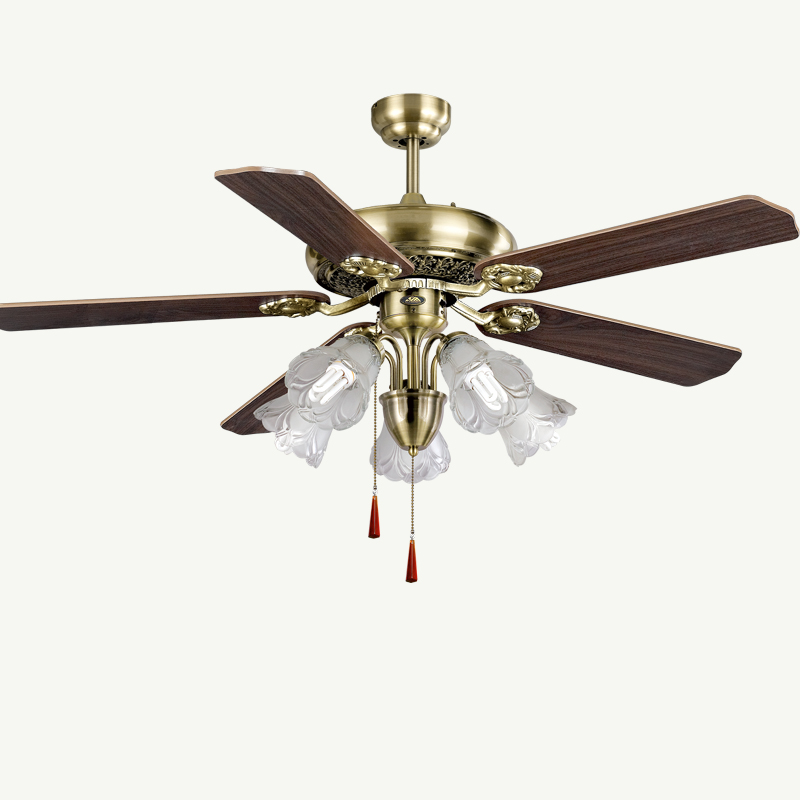 Modern style home decaration antique ceiling fan classic style dinding room fan light coffee shop fan