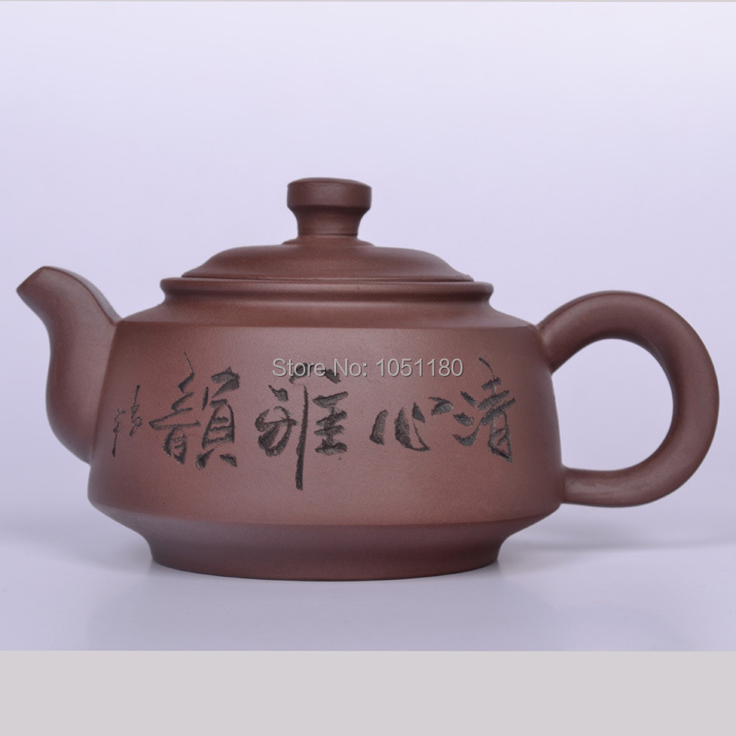 470ml Yixing purple clay ore genuine Chinese kungfu tea pot fine ore Zhuni 400ml large capacity