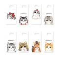 Fashion Style Super Cute Cat Series Back case Cover For Samsung Galaxy S4 I9500 S6 G9200