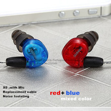 New! Moxpad X6 In-ear sport Earphones with Mic for iPhone Samsung,Mobile Cell Phones,Replacement Cable+Noise Isolating Headphone