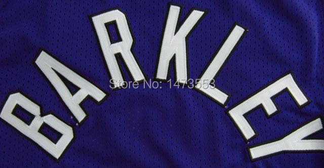 Phoenix #34 Charles Barkley Purple Throwback Jersey_02