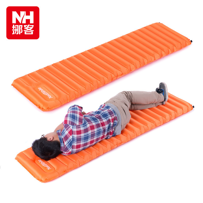 Фотография NH move off manually inflatable cushion outdoor tent sleeping pad automatically inflatable cushion moisture pad ultralight campi