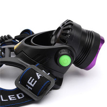 Waterproof 2000LM CREE XM L2 T6 3 Modes LED Focus Headlight Rechargeable Headlamp Head Light Torch