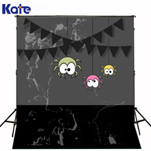 KATE Theme Happy Halloween Photography Backgrounds Spider Trick or Treat Backdrop Horrifying Ghost Photo for Studio