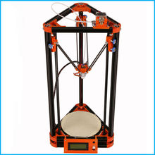 High quality 3D Printer Rostock Mini 3D Printer DIY Kit ABS PLA filament printer