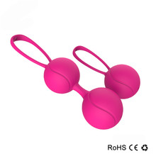 New Vibrating Invisible Wear Vibrator Kegel Geisha Smart Ball Female Vaginal Dumbbell Sex Toys Ben Wa
