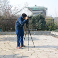 Portable travel 5KG bear dslr aluminium monopod stand professional camera tripods for slr video clip tripodes