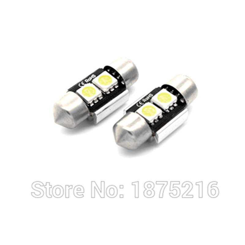 100 . C5W   Canbus 31  3021 6461 2SMD 13smd 5050            