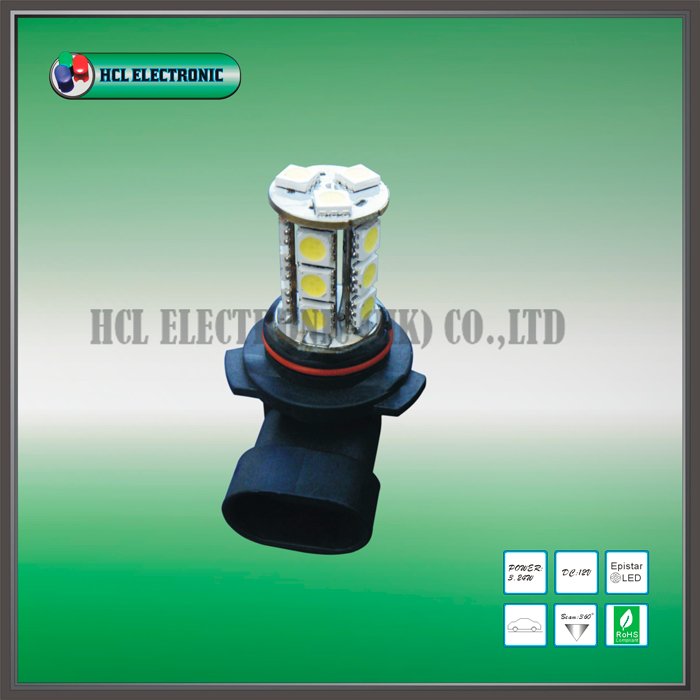 Free shipping 2 pcs lot H11 LED car bulb 18pcs Ultra Bright 5050SMD white red blue