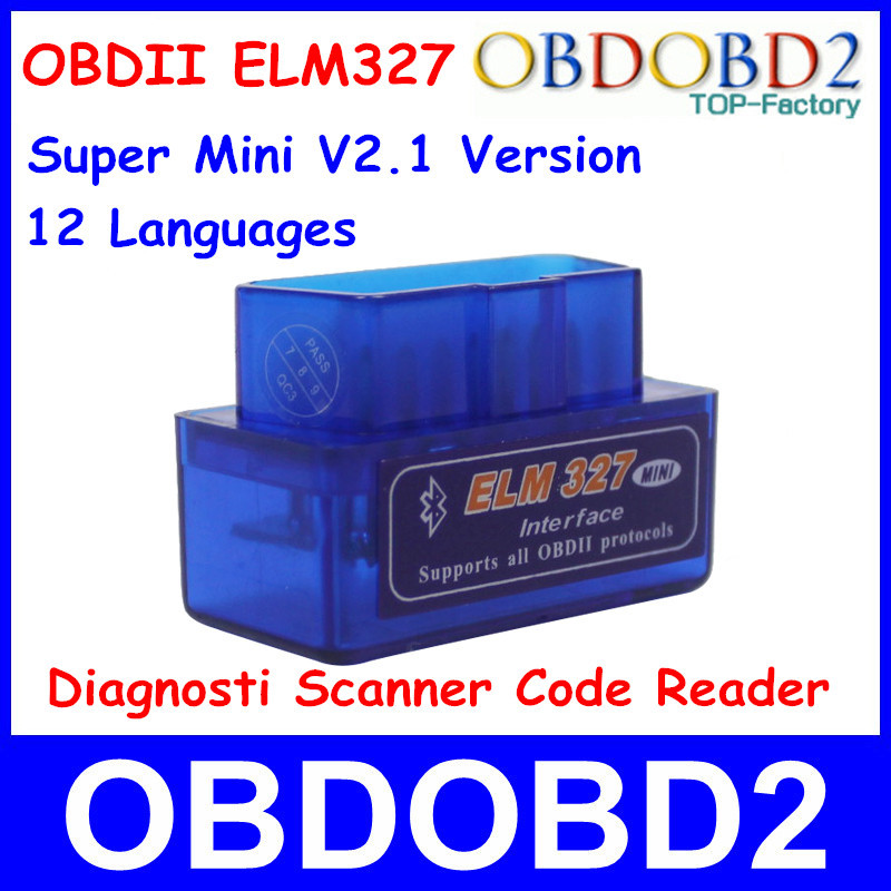   V2.1  -elm327 Bluetooth   OBD2 OBDII ELM 327      