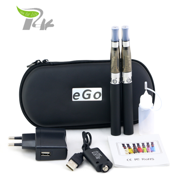 Electronic Cigarettes eGo CE4 Double Starter Kits Ego Zipper Case 650mAh 900mAh 1100mAh E cig E