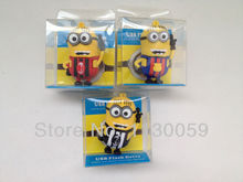 usb flash drives100% real capacity uniform Minions USB 1GB-64GB 2.0 memory flash stick drive pen USB flash drive N3