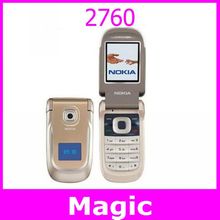 Unlocked Original Nokia 2760 Cell Phones Bluetooth FM Radio Java Games free shipping