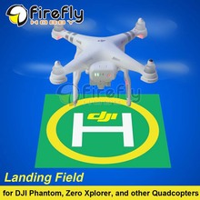 DJI Phantom 3/2 Quadcopter Landing Field Model Airfield Parking Apron Drone Launch Pad Air Base Sticker Decal Tag Signboard 1pc