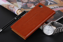 For Xiaomi 3 M3 Mi3 M 3 3S MIUI Genuine Leather Wallet Stand Flip With Card