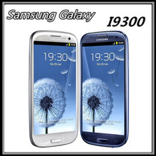 Original Samsung Galaxy S3 i9300 Cell phone Quad Core 8MP Camera NFC 4.8” Touch GPS Wifi GSM 3G Unlocked Phone Refurbished