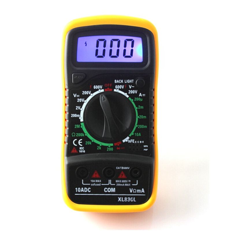 Купить xl830l цифровой мультиметр портативный multi метр AC/DC ...