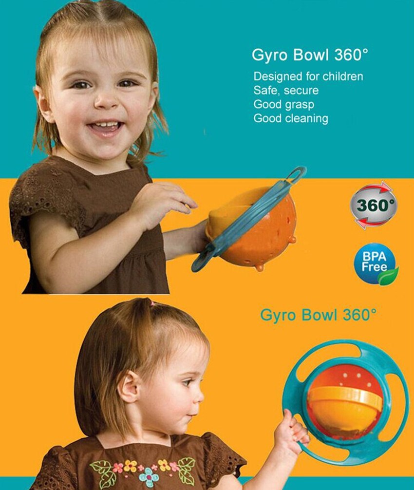 Baby practices bowl Novel and fun Baby Dinnerware Bowl Children Baby Toy Universal 360 Rotate Spill-Proof Bowl Dishes Dinnerware Baby practices bowl Novel and fun Baby Dinnerware Bowl Children Baby Toy Universal 360 Rotate Spill-Proof Bowl Dishes Dinnerware
