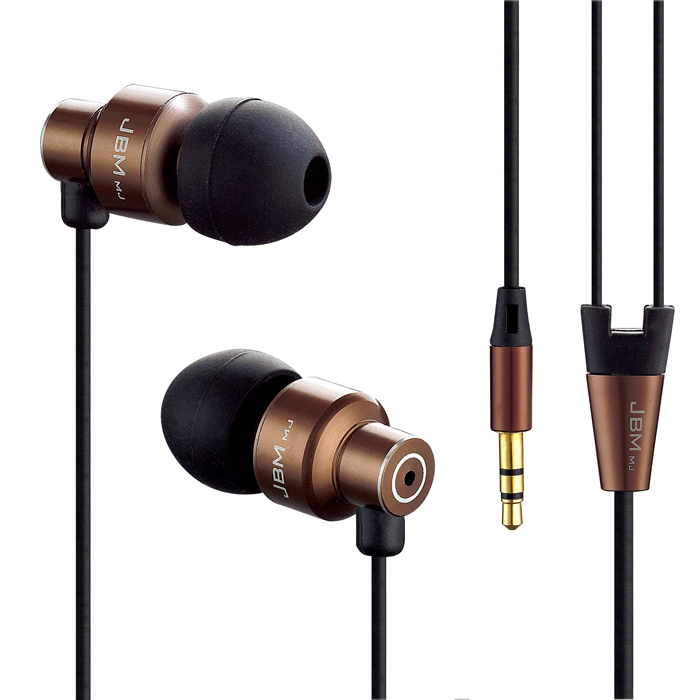 Original Stereo Bass earphone Headphones Metal handsfree Headset 3 5mm Earbuds for all Mobile Phone mp3