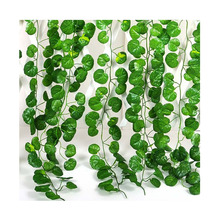 12Pcs Crab-apple Leaf Fake Artificial Home Wall Hanging