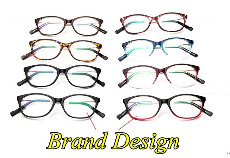 2016 Brand Design Diamond Spectacle Frame Women Eyeglasses Frames Women Computer Reading Optical clear lens Frame Eye Glasses (9)