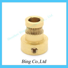 Free Shipping ! 5 PCS/LOTDrive Gear (5mm bore – NEMA17) Extruder Pulley for RepRap 3D Printer Mendel