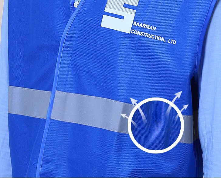 Blue Reflective Safety Vests Reflective Jacket High Visibility Jacket Cycling Reflective Vest Working Clothes Provides7