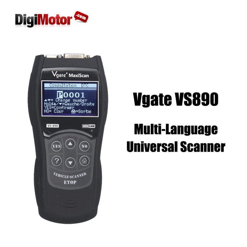 Vgate Maxiscan VS890       OBD OBD2 EOBD Escaner Automotivo   Scaner Automotriz