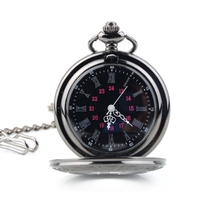 High Quality 1 PC Dial 45mm Roman dual display gift antique pocket watch pocket watch retro