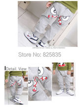 NEW Style Popular Kids Boys Girl Unique Clothes Harem Pants Trousers Cartoon Kids Sz2 7Y