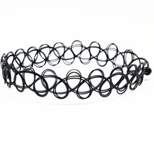 Black Color Fish Wire Elastic Choker Necklace For Women Girl Gift 2016 Fine Jewelry Wholesale
