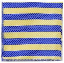 SNT0105 Hot Sale 2014 Fashion Man Blue Ties Necktie Set Cufflink Hanky Checked Striped Casual Neckties