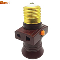 pendant bulb holder PVC e27 lamp holder lampholders AC 110V 220V LED E27 Lamp Bases switch