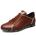 2017 New Luxury Brand Men Shoes England Trend Casual Leisure Shoes Leather Shoes Breathable For Male