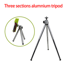 1PCS Mini Tripod Aluminum Metal Lightweight trinodal Tripod Stand Mount For Digital Camera Webcam Phone DV Tripod